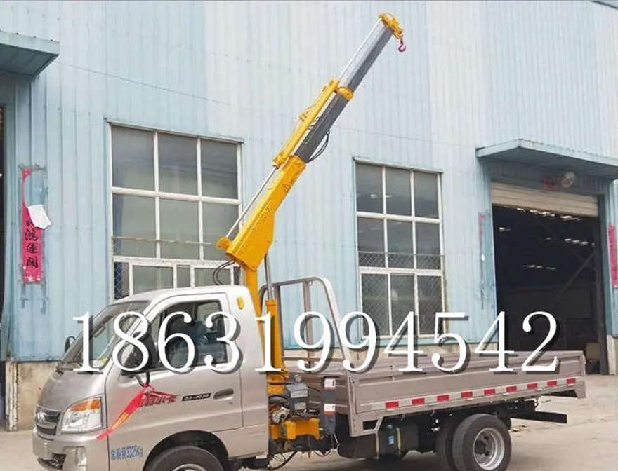 英山县随车吊机微型提升机2吨1吨电动吊机12V24V1吨随车吊移动出租随车吊机